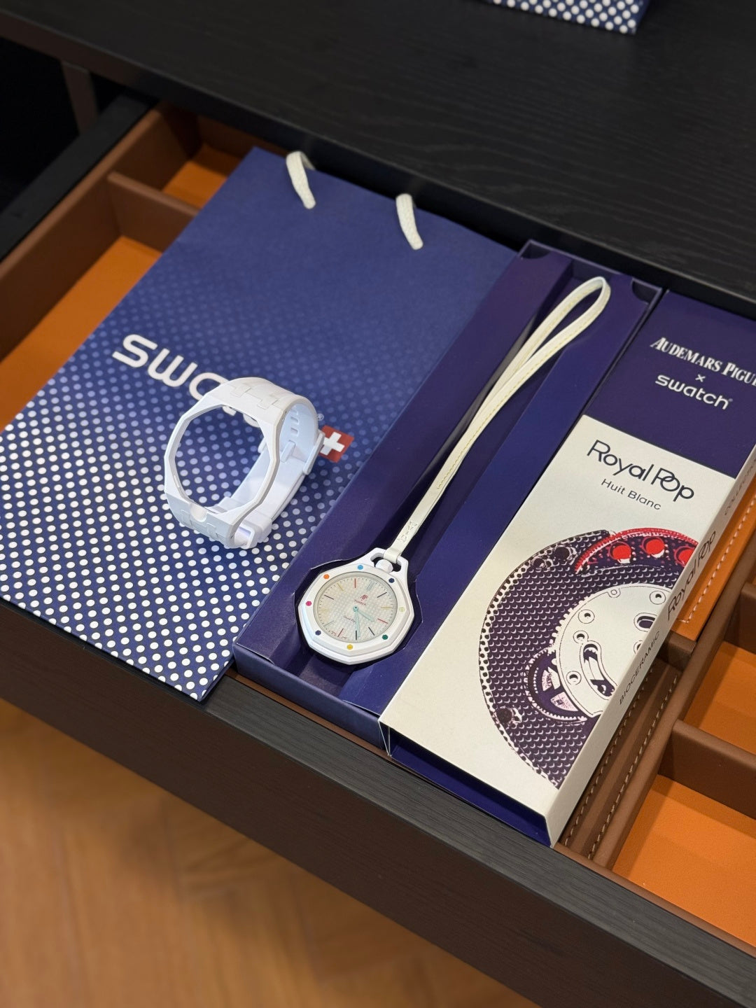 Swatch x AP Royal Pop