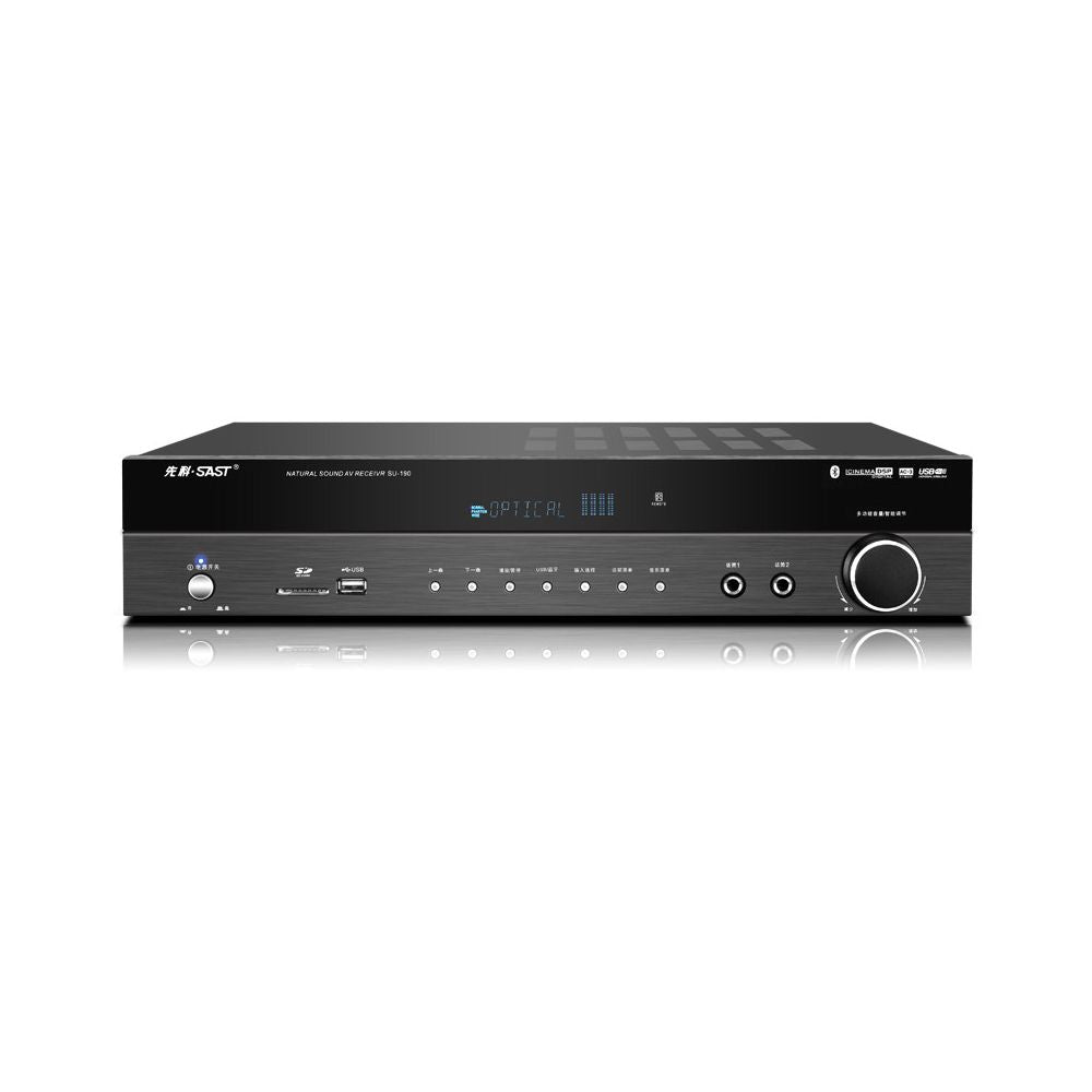 Xianke 5 1 Bluetooth amplifier for home high power home theater KTV audio support HDMI professional grade audio and video amplifier image 5