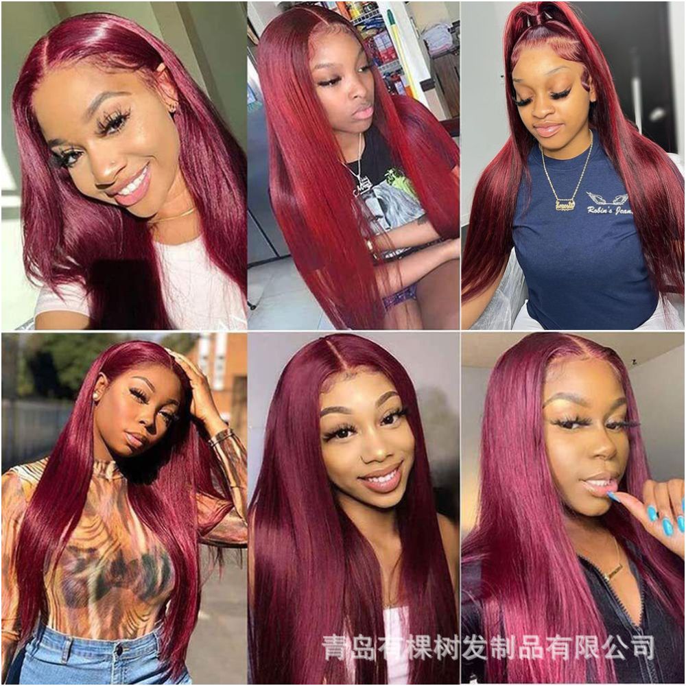 1688 Qingdao Youkeshu Hair Products Co Ltd new 13 3 synthetic front lace headband wig for women image 4
