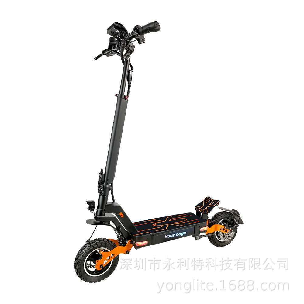 Electric Scooter for Adults 48V High-Power Foldable Scooter with Long Battery Life Electric Scooter