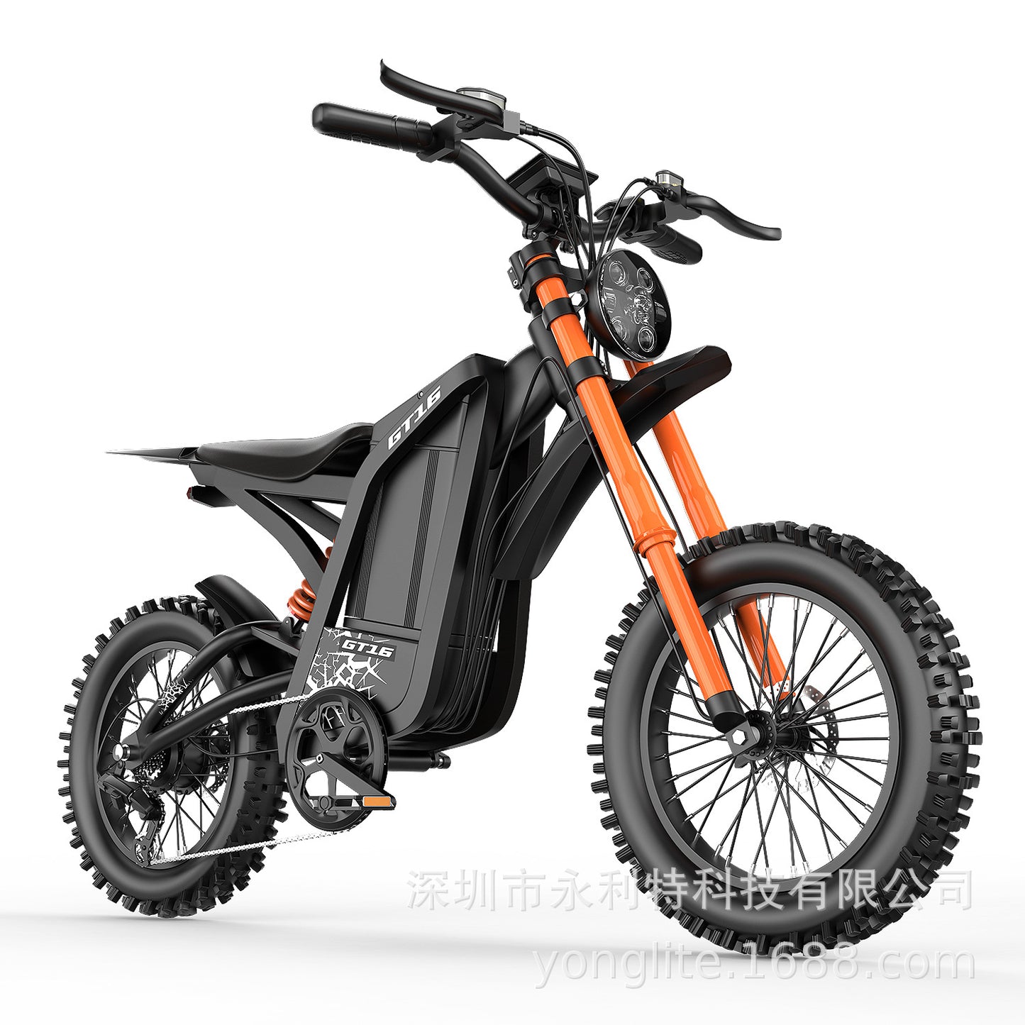 High-Power Lithium Battery Off-Road Electric Motorcycle 48V3000W Two-Wheel Electric Vehicle Trail Professional Competitive Racing Car