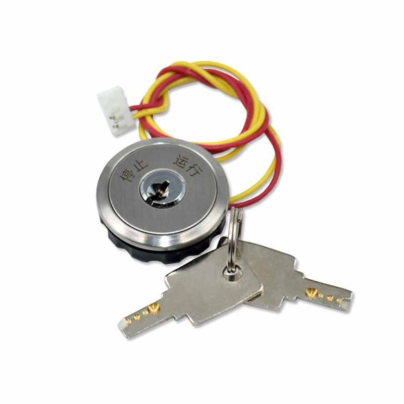 Applicable to Xizi Otis elevator round base station lock Jiangnan quick lock ladder box power lock stop running