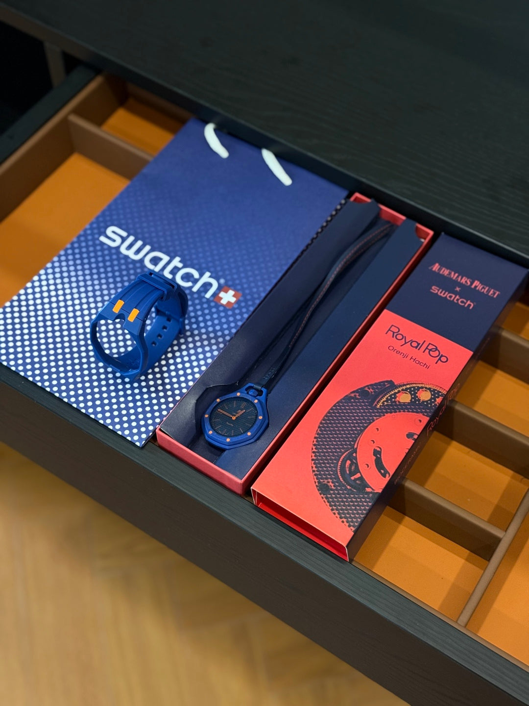 Swatch x AP Royal Pop