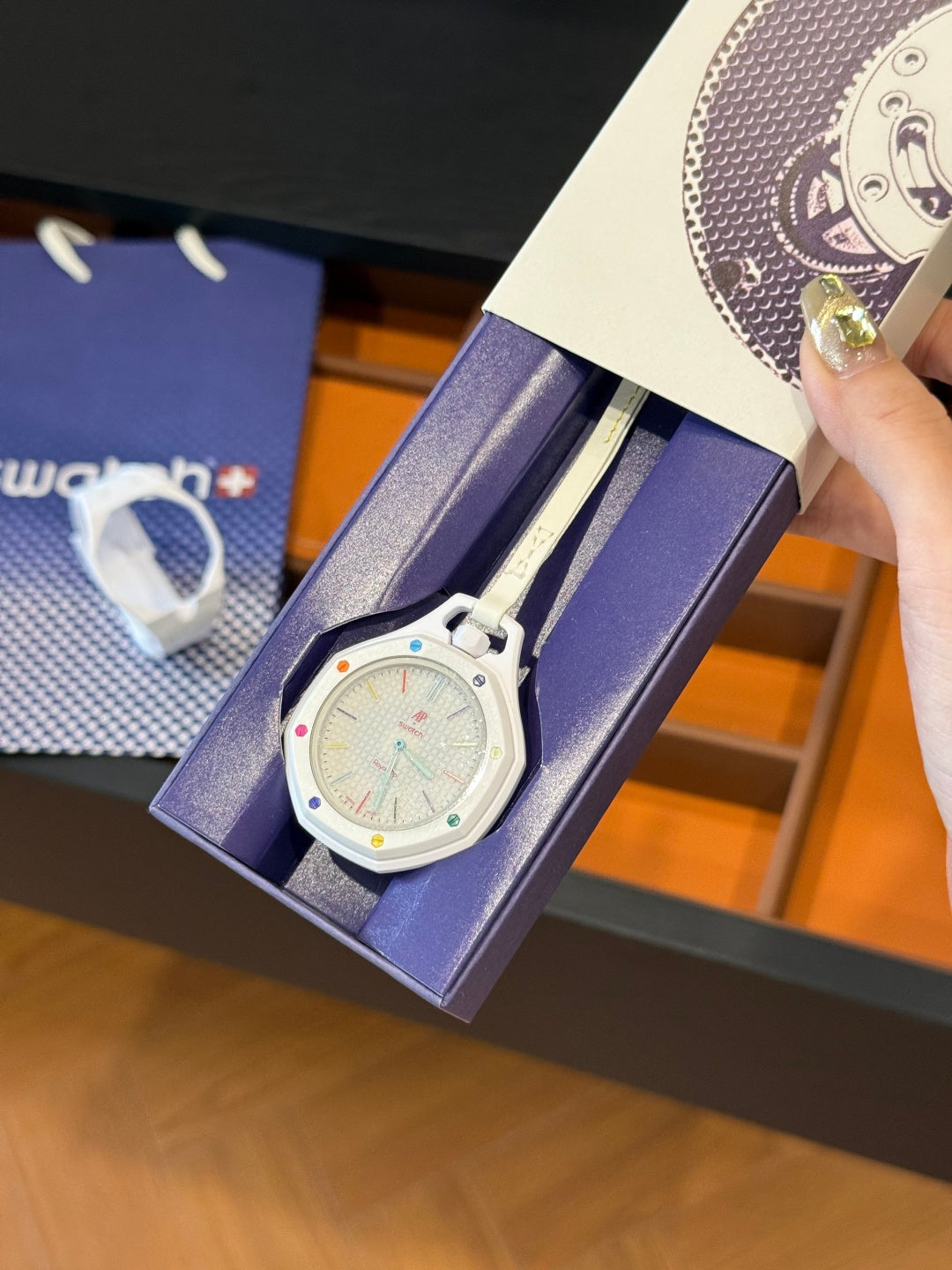 Swatch x AP Royal Pop