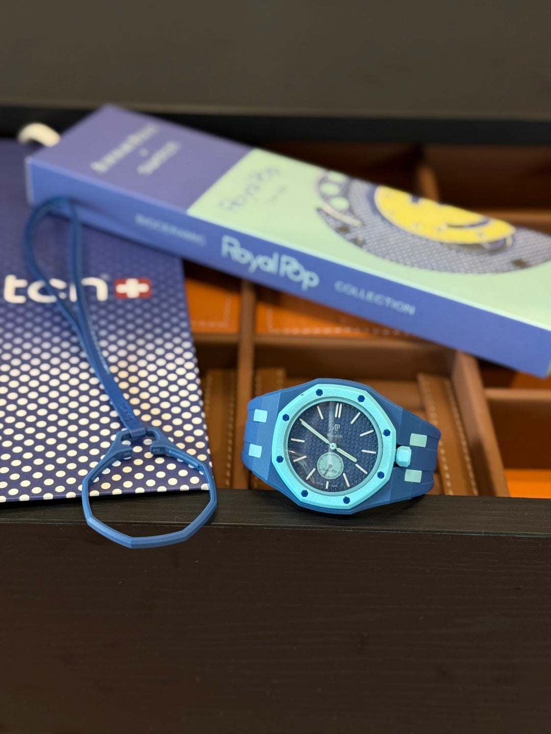 Swatch x AP Royal Pop