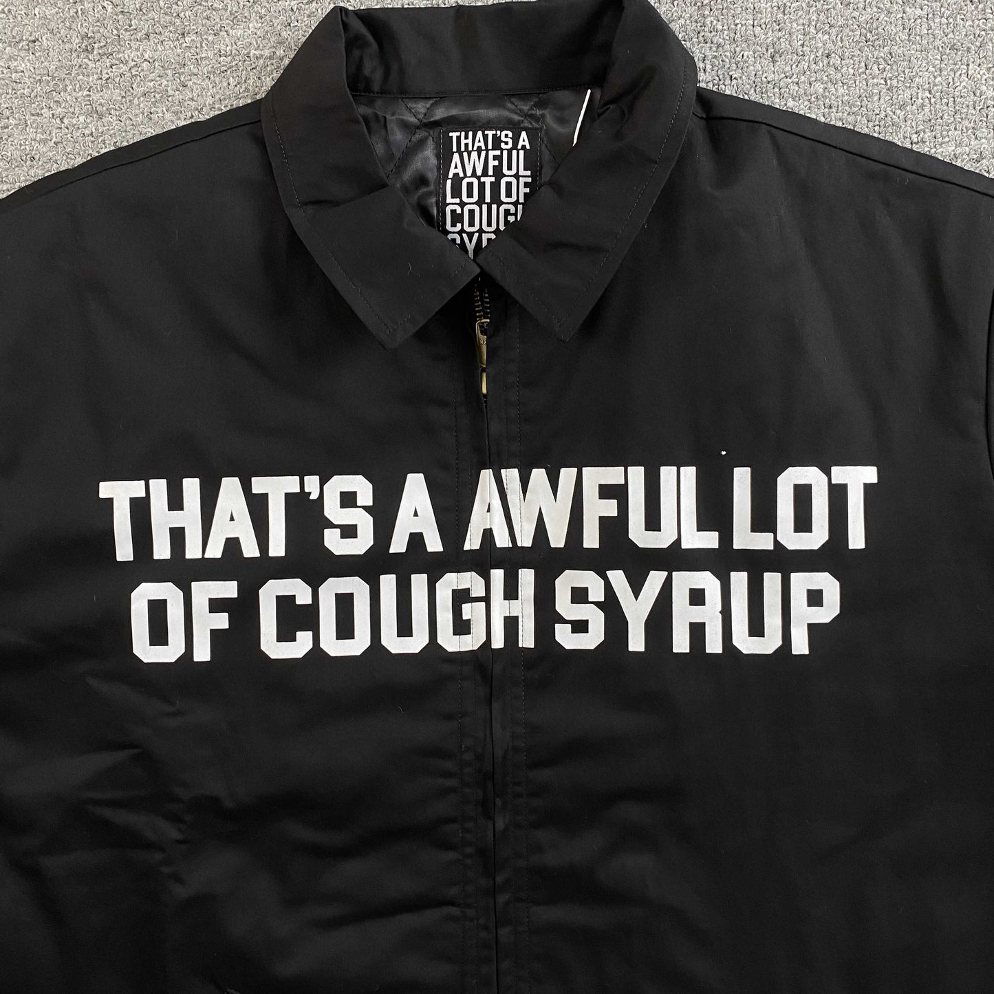 That's A Awful Lot of Cough Syrup