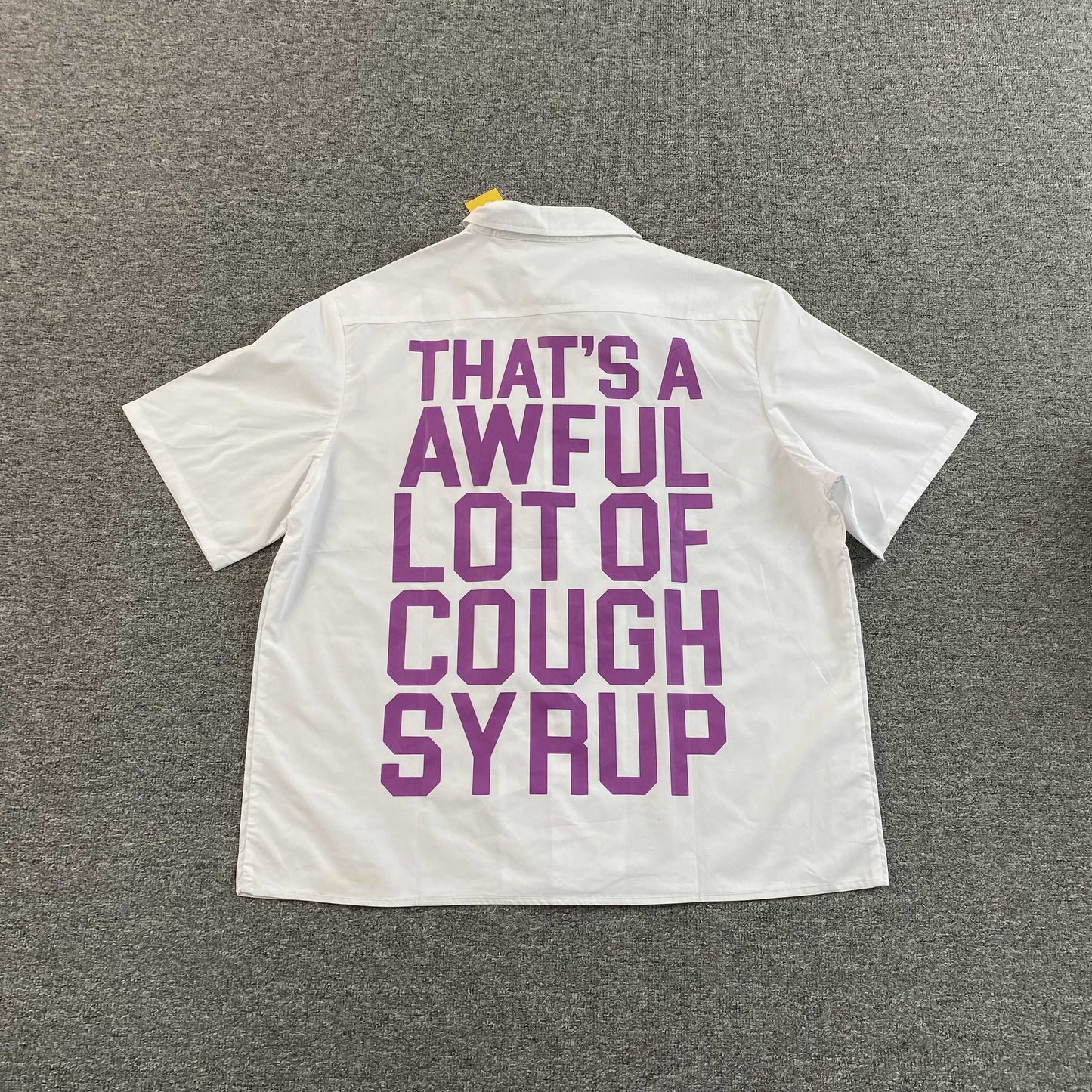That's A Awful Lot of Cough Syrup