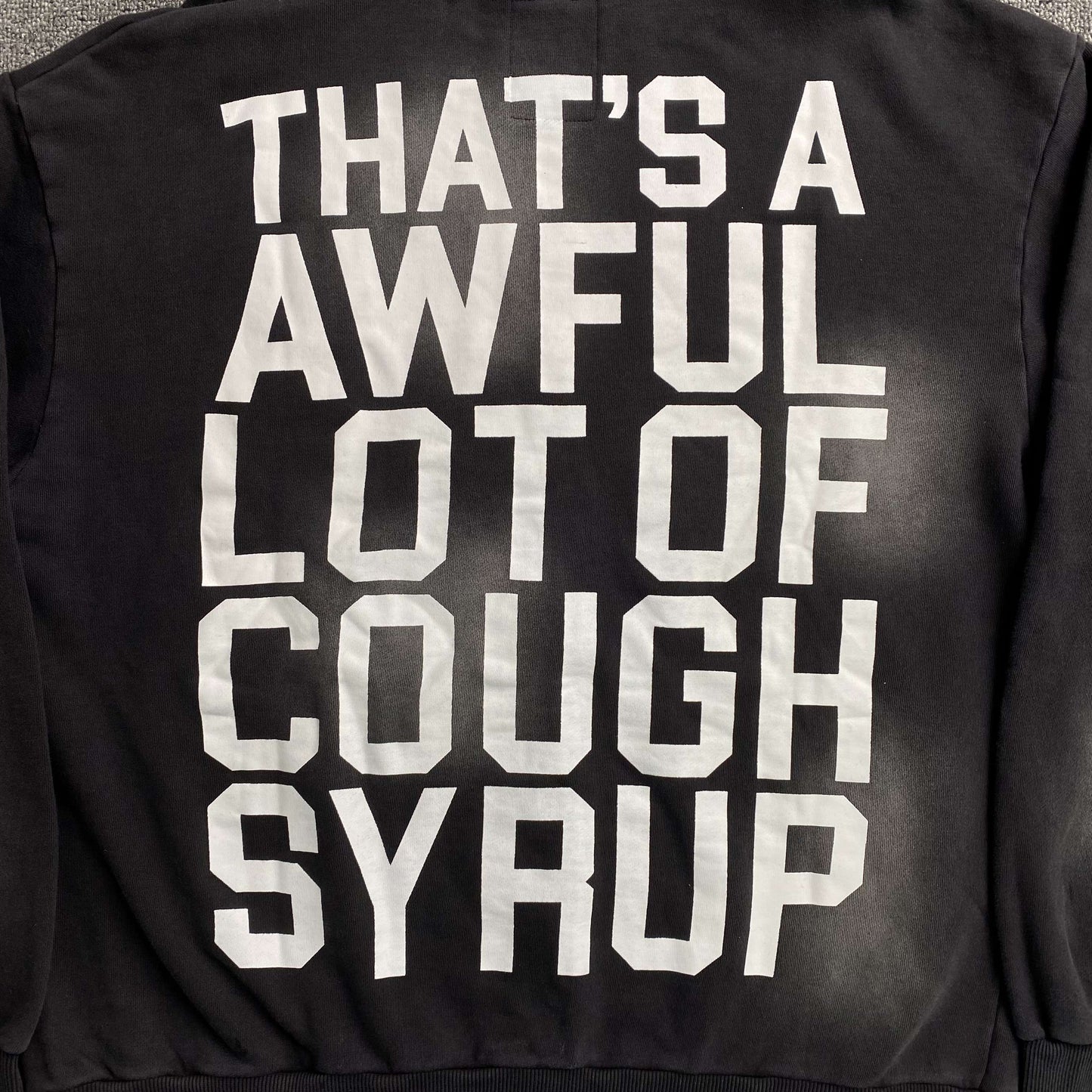 That's A Awful Lot of Cough Syrup