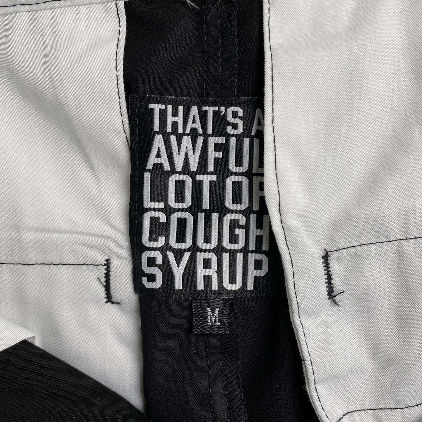 That's A Awful Lot of Cough Syrup