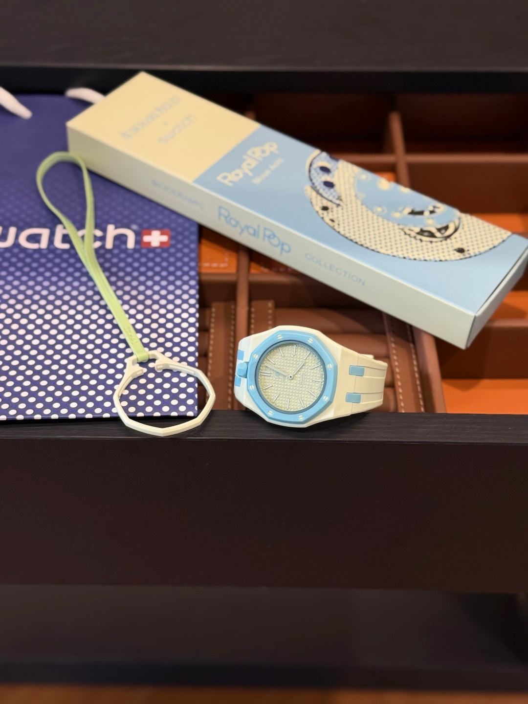 Swatch x AP Royal Pop