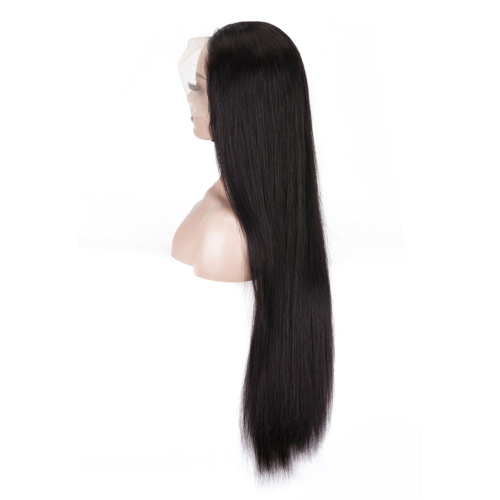 13 4 lace hair straight wig 100 human hair 200 density