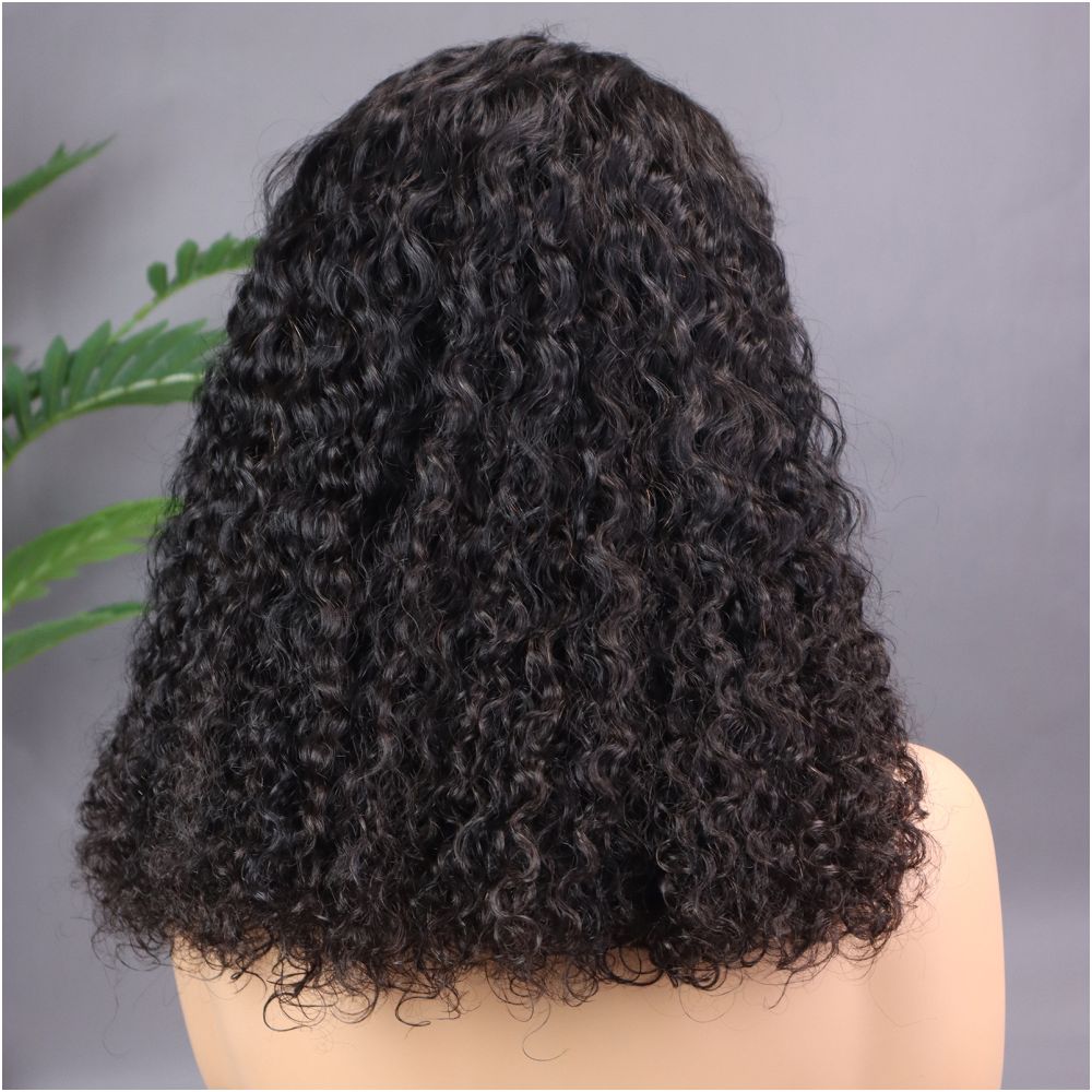 5 5 Pixiecurly 300 Density Wig with Lace Front Human Hair SDD image 2