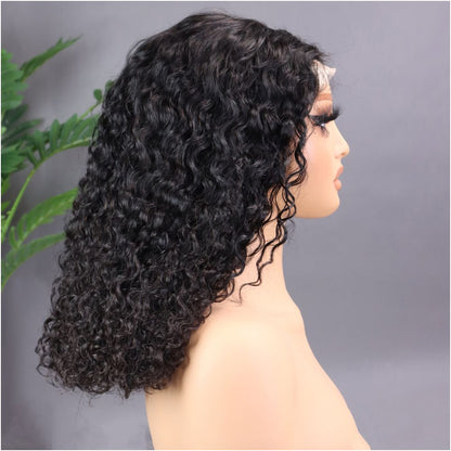 5 5 Pixiecurly 300 Density Wig with Lace Front Human Hair SDD image 3