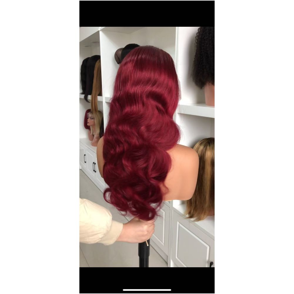 13 4 Body Waver Human Hair Wig Cross border Amazon Specialty Store Foreign Trade Wig Women s Big Wave
