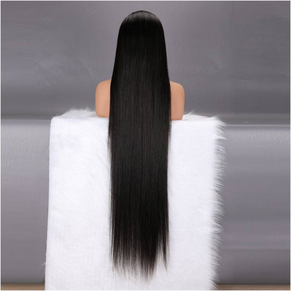 40 inch long hair wig factory direct sales extra long headgear Amazon cross border exclusive store human hair