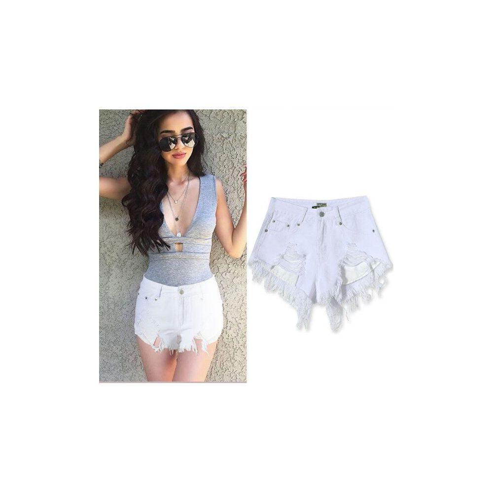 Yi Mengling same style Instagram design spicy girl with exposed navel white dopamine wearing short sleeved shirt short sleeved T shirt summer