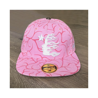 Hellstar Studios fitted hat hot diamond embroidered logo men and women casual sports baseball hat