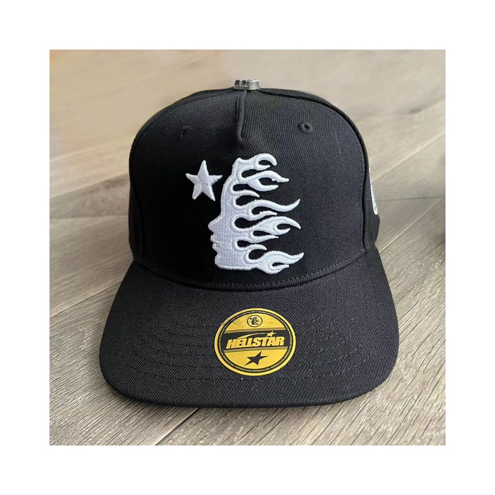 Hellstar Studios fitted hat hot diamond embroidered logo men and women casual sports baseball hat