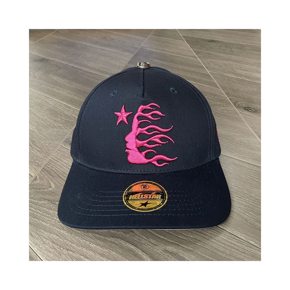 Hellstar Studios fitted hat hot diamond embroidered logo men and women casual sports baseball hat