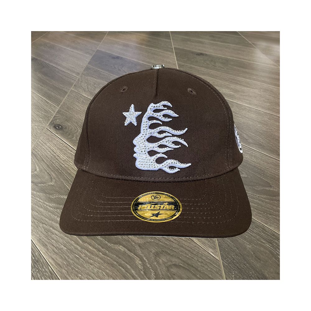 Hellstar Studios fitted hat hot diamond embroidered logo men and women casual sports baseball hat