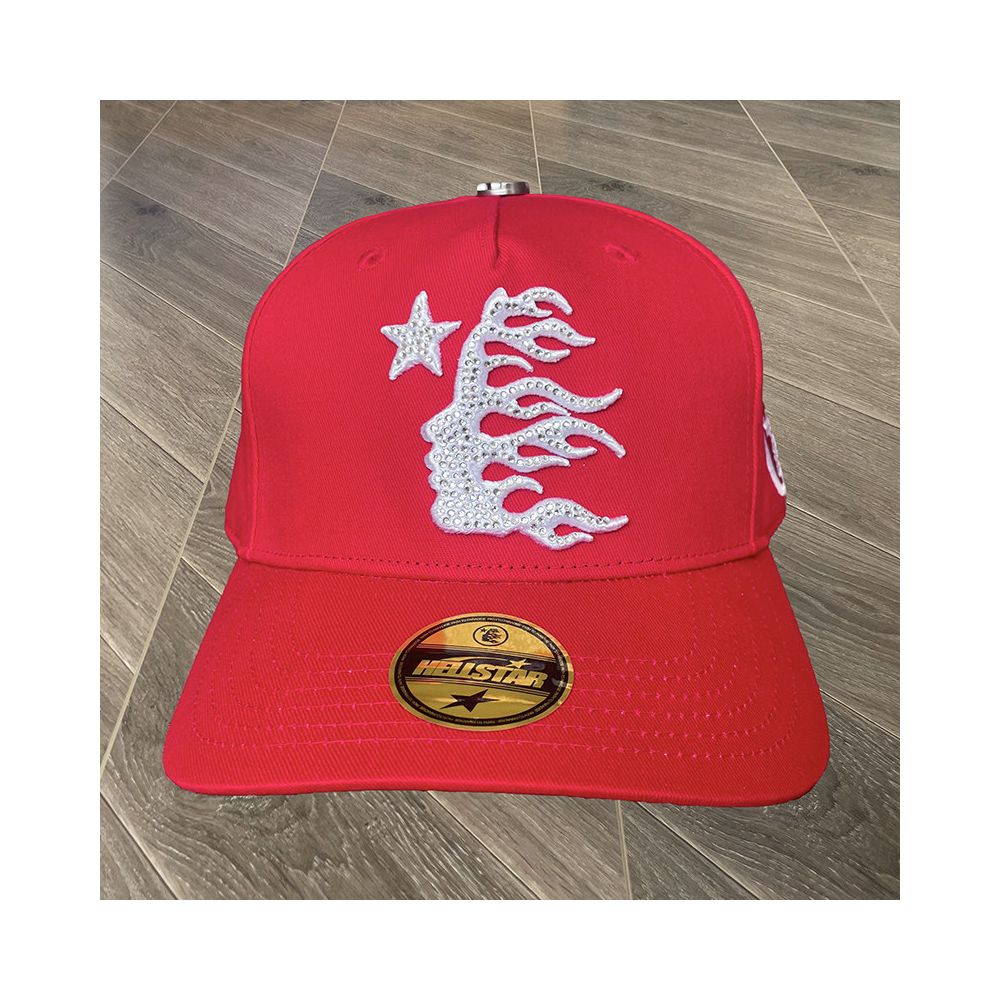 Hellstar Studios fitted hat hot diamond embroidered logo men and women casual sports baseball hat