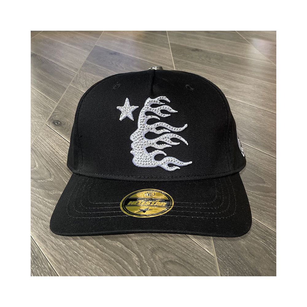 Hellstar Studios fitted hat hot diamond embroidered logo men and women casual sports baseball hat