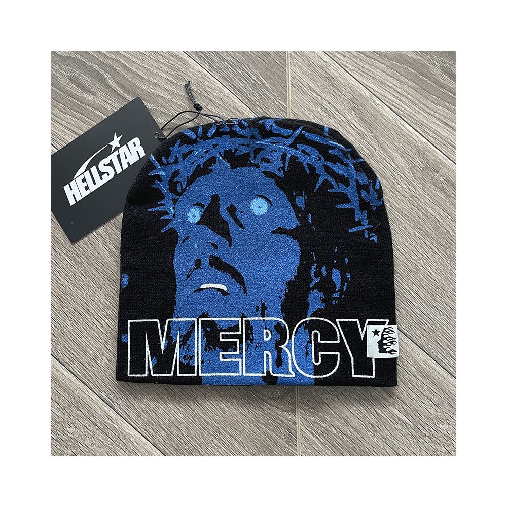 Hellstar Studios Sample Beanie Hat Printed Casual High Street Wool Beanie