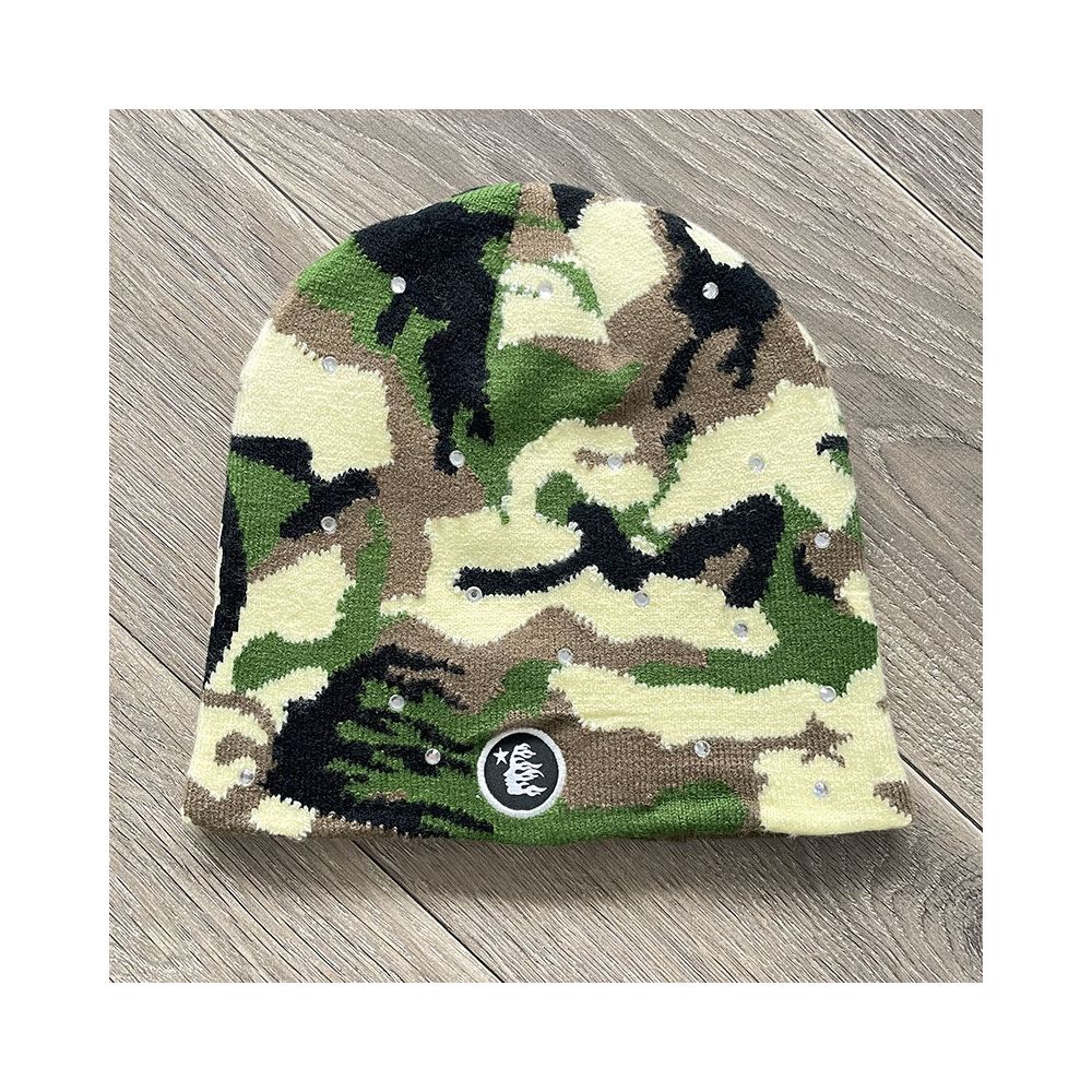 Hellstar Studios logo Sports Flame Beanie knitted image 4