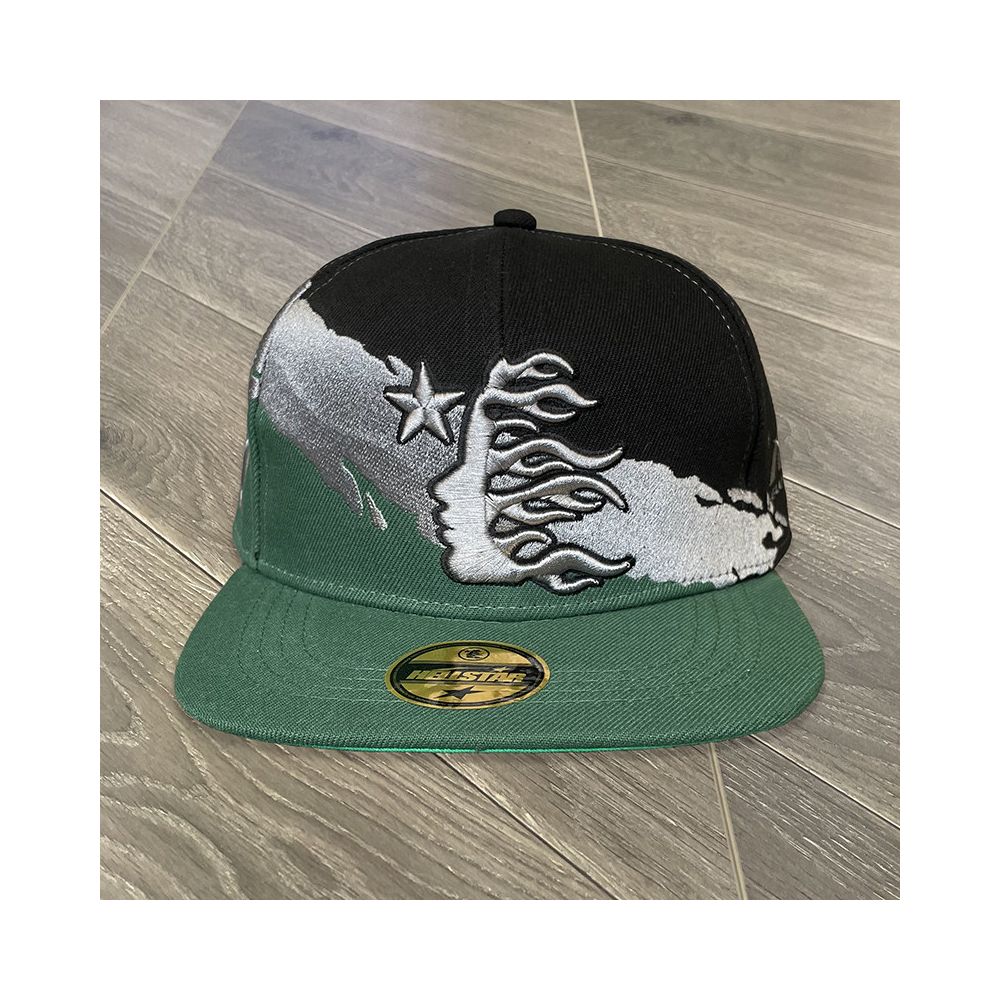 Hellstar Studios fitted hat embroidered logo men s and women s casual sports baseball hat image 2