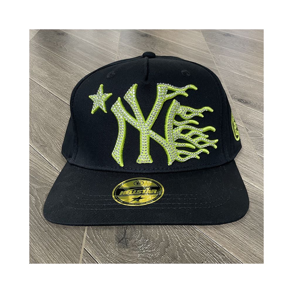 Hellstar Studios fitted hat embroidered logo men s and women s casual sports baseball hat