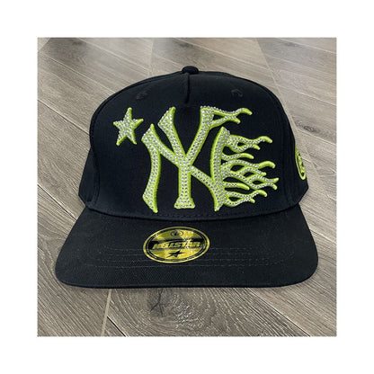 Hellstar Studios fitted hat embroidered logo men s and women s casual sports baseball hat