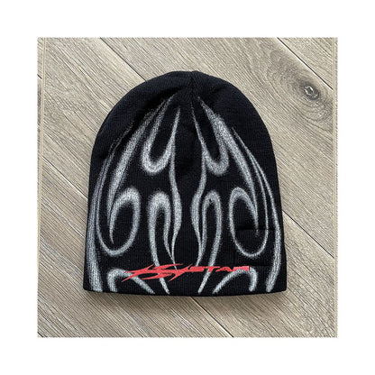 Hellstar Studios Sample Beanie Hat Knitted Casual High Street Woolen Cold Hat