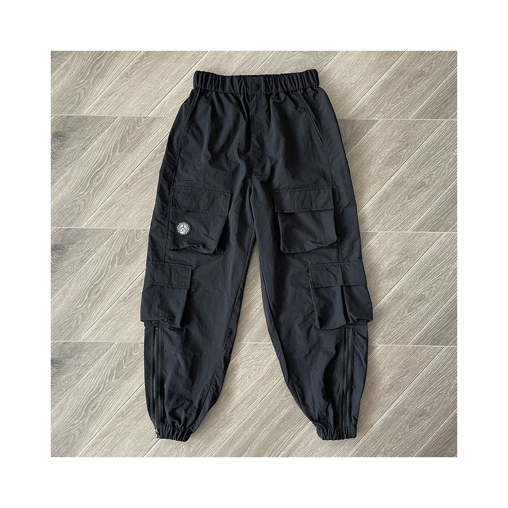 Glo Gang The Glory Full Zip small logo casual windbreaker jacket long pants set image 4