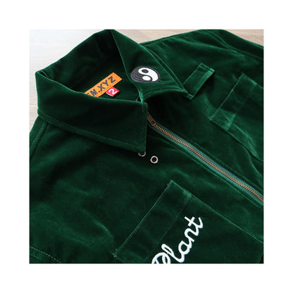 CPFM XYZ Suede Knowledge Jacket suede embroidery zipper collaboration jacket jacket image 2