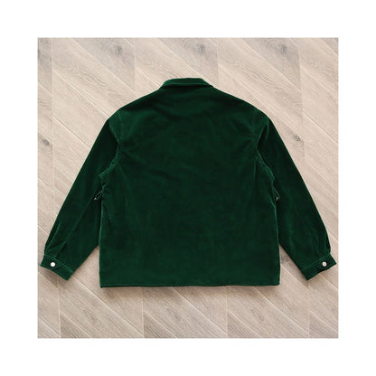 CPFM XYZ Suede Knowledge Jacket suede embroidery zipper collaboration jacket jacket image 3