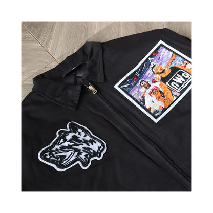 Star s same tuff crowd embroidered jacket image 3