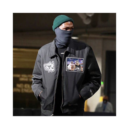 Star s same tuff crowd embroidered jacket image 0