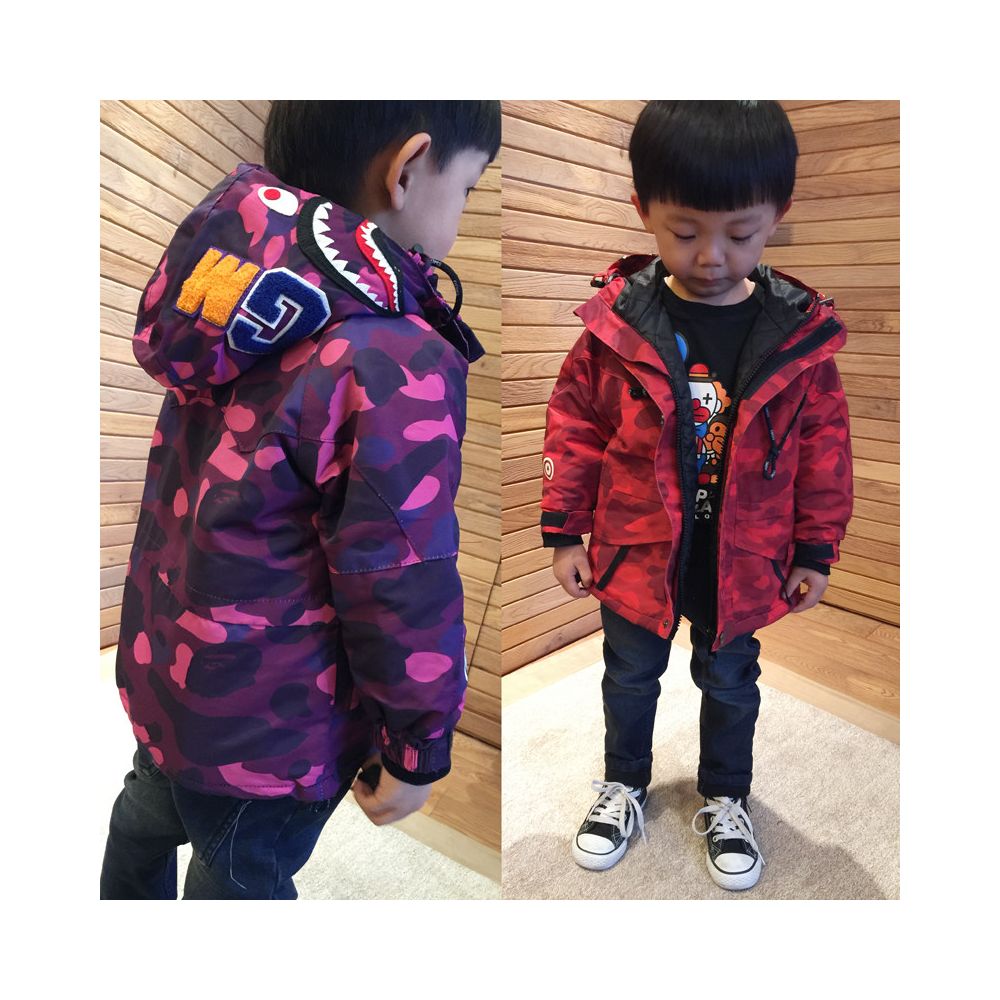 Yichen Chao brand children s clothing for boys and girls autumn and winter thick jacket jacket jacket cotton coat windproof jacket cotton coat image 2