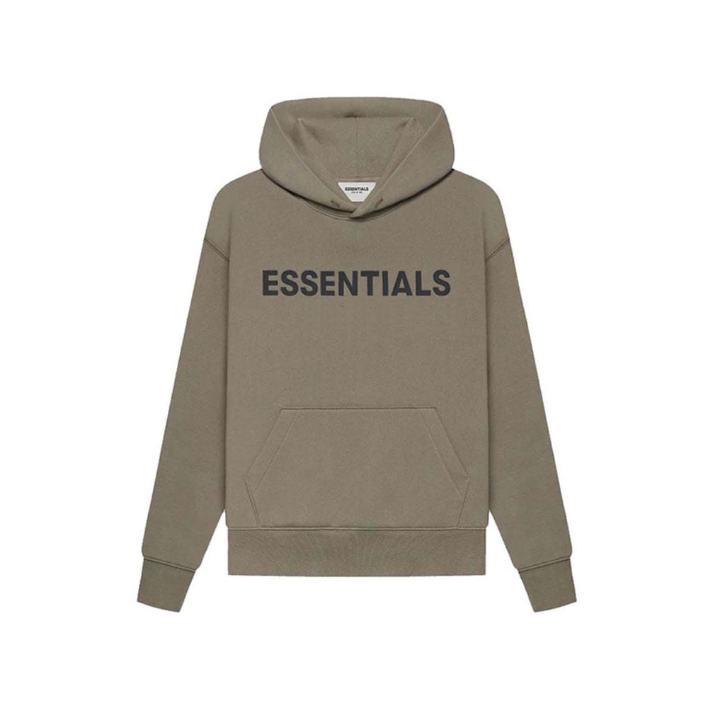 Fashion brand children s clothing ESSENTIALS letter autumn and winter clothing European and American men s and women s loose hooded and velvet sweatshirt set image 5