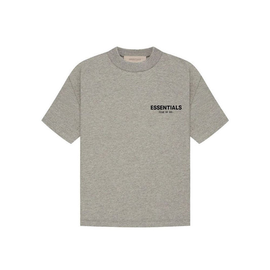 Trendy brand Essentials new children s clothing summer wear street plush letter T shirt children s short sleeved parent child wear