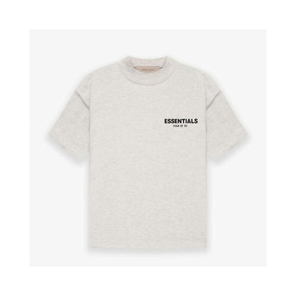 Trendy brand Essentials new children s clothing summer wear street plush letter T shirt children s short sleeved parent child wear