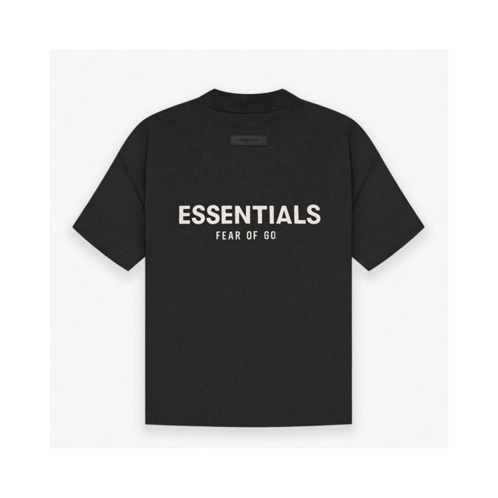 Trendy brand Essentials new children s clothing summer wear street plush letter T shirt children s short sleeved parent child wear