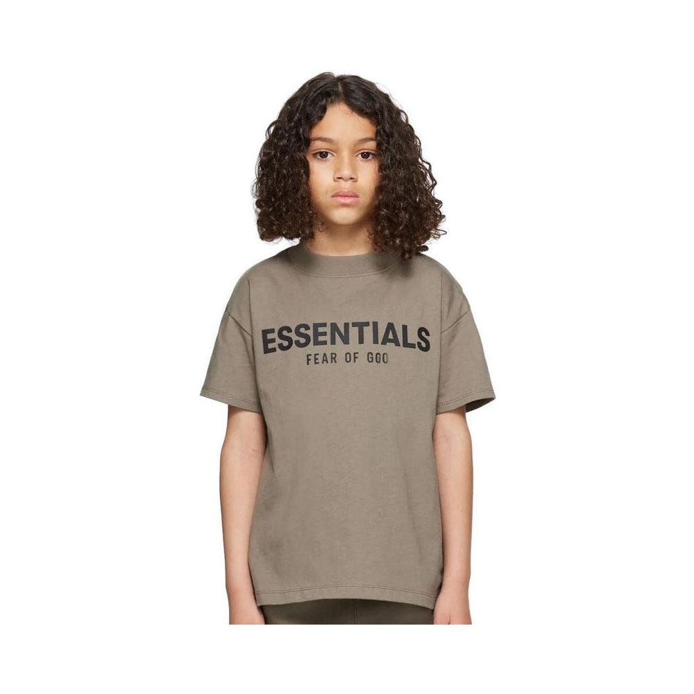 European and American ESSENTIALS new children s clothing letter T shirt trendy brand men s and women s summer clothing short sleeved set