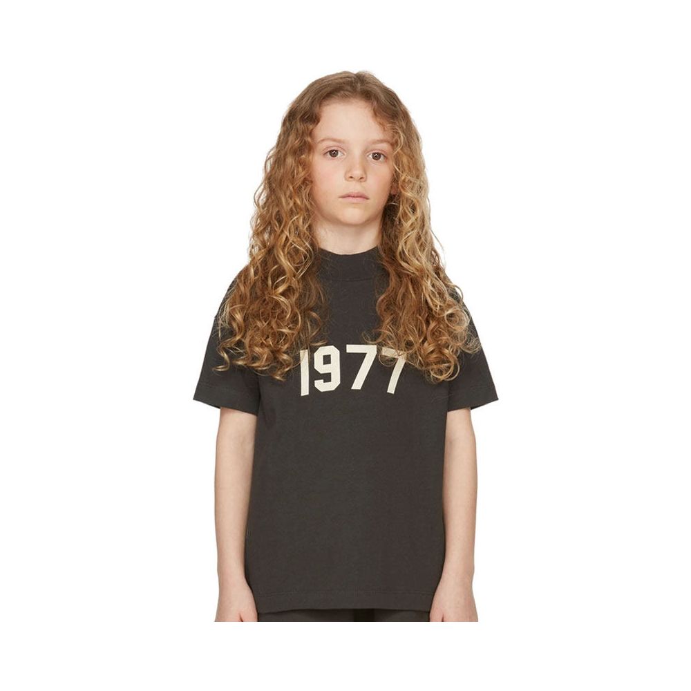Fashion brand children s clothing ESSENTIALS new summer short sleeved T shirt children s 1977 set image 1