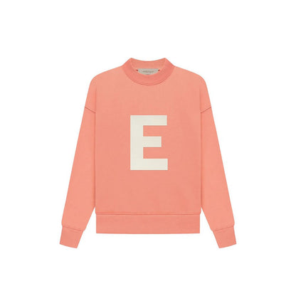 Children s clothing ESSENTIALS E shaped plush round neck and fleece hoodie for boys and girls explosive street European and American trendy brands