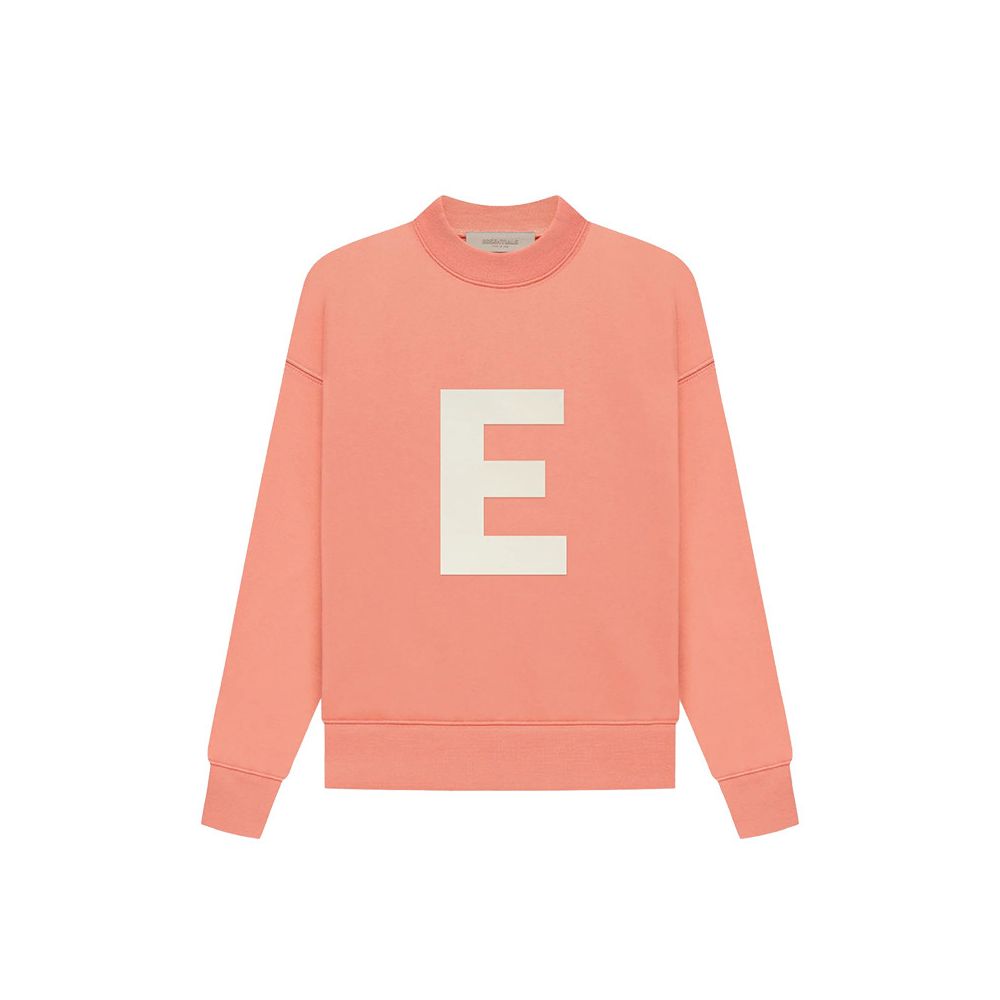 Children s clothing ESSENTIALS E shaped plush round neck and fleece hoodie for boys and girls explosive street European and American trendy brands