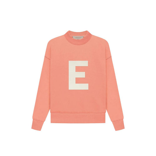 Children s clothing ESSENTIALS E shaped plush round neck and fleece hoodie for boys and girls explosive street European and American trendy brands