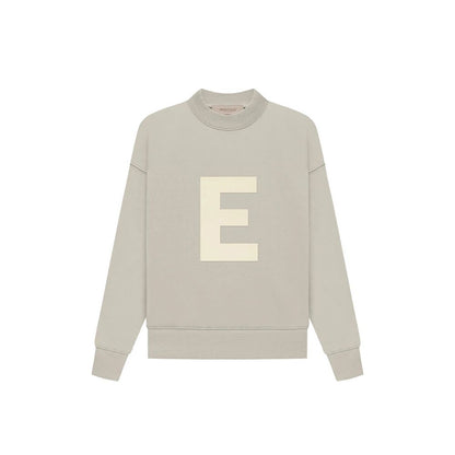 Children s clothing ESSENTIALS E shaped plush round neck and fleece hoodie for boys and girls explosive street European and American trendy brands