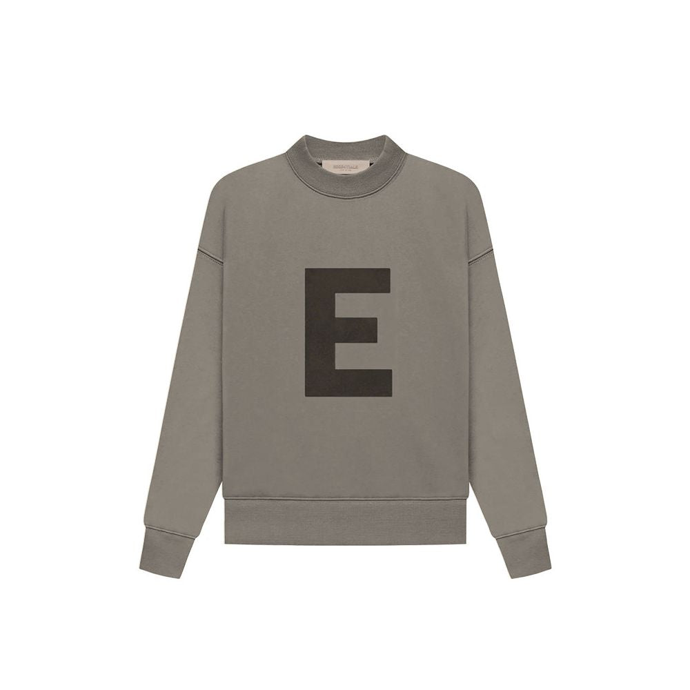 Children s clothing ESSENTIALS E shaped plush round neck and fleece hoodie for boys and girls explosive street European and American trendy brands
