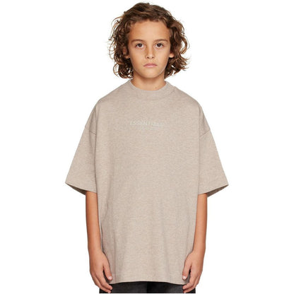 Cloud Series ESSENTIALS26 New Summer Children s Clothing Loose T Shirt European and American Trendy Brand Boys and Girls Short Sleeve image 0